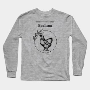 Authentic Breeder Brahma Chicken Long Sleeve T-Shirt